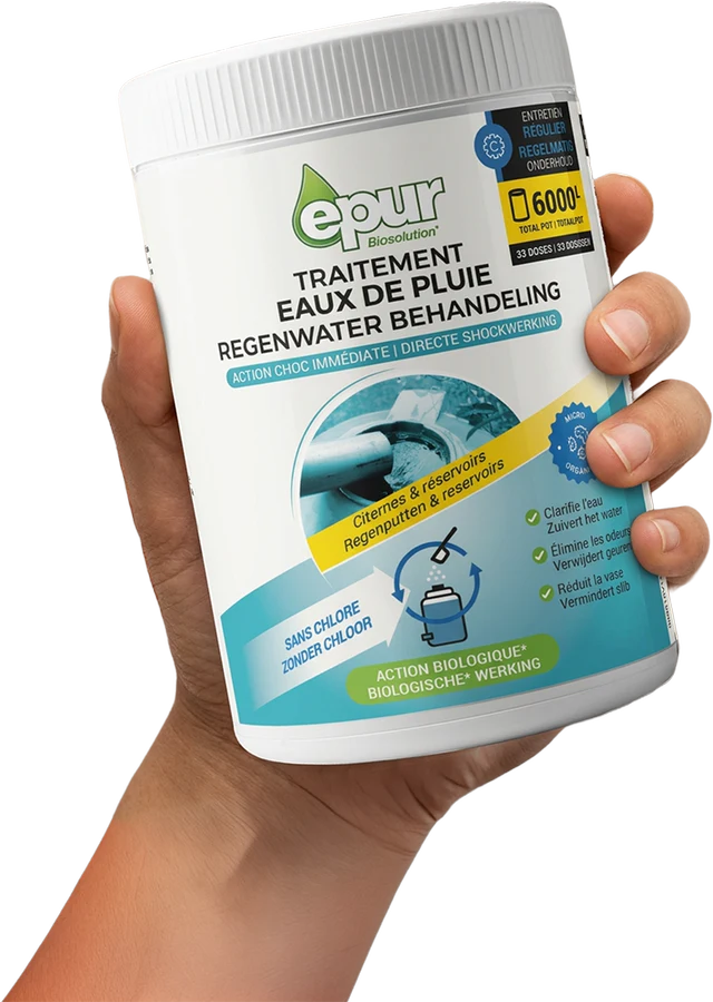 Traitement eaux de pluie Epur, pot de 1 kg